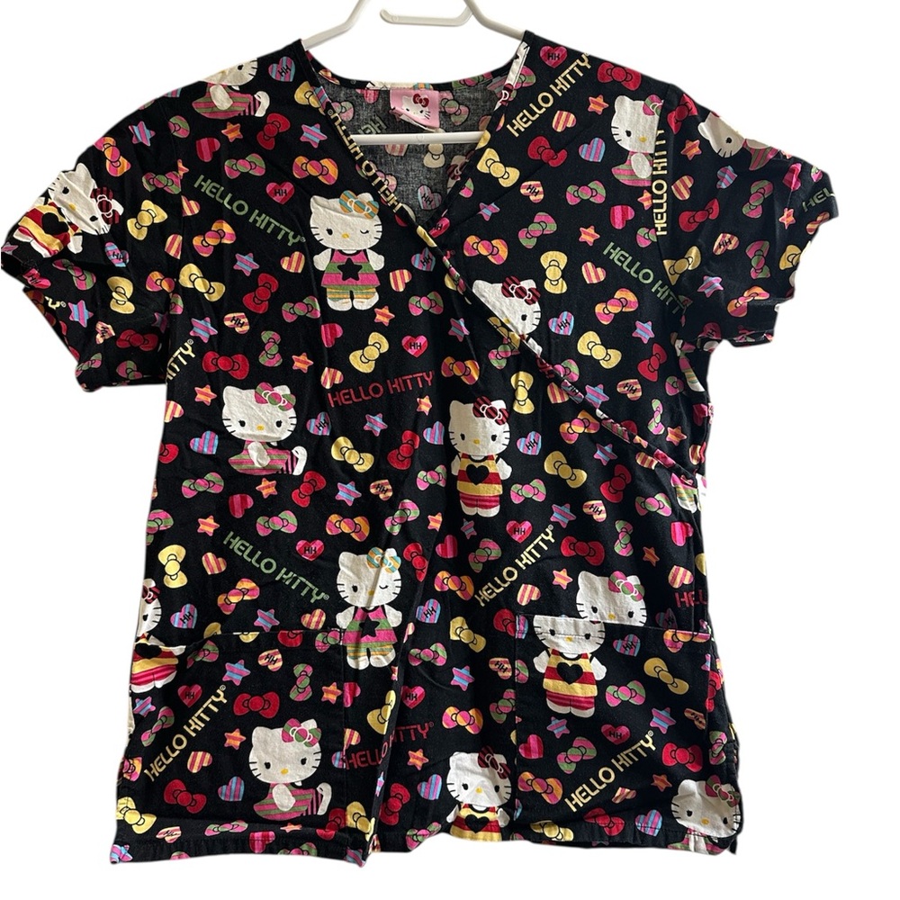 Hello Kitty Scrub Top size S